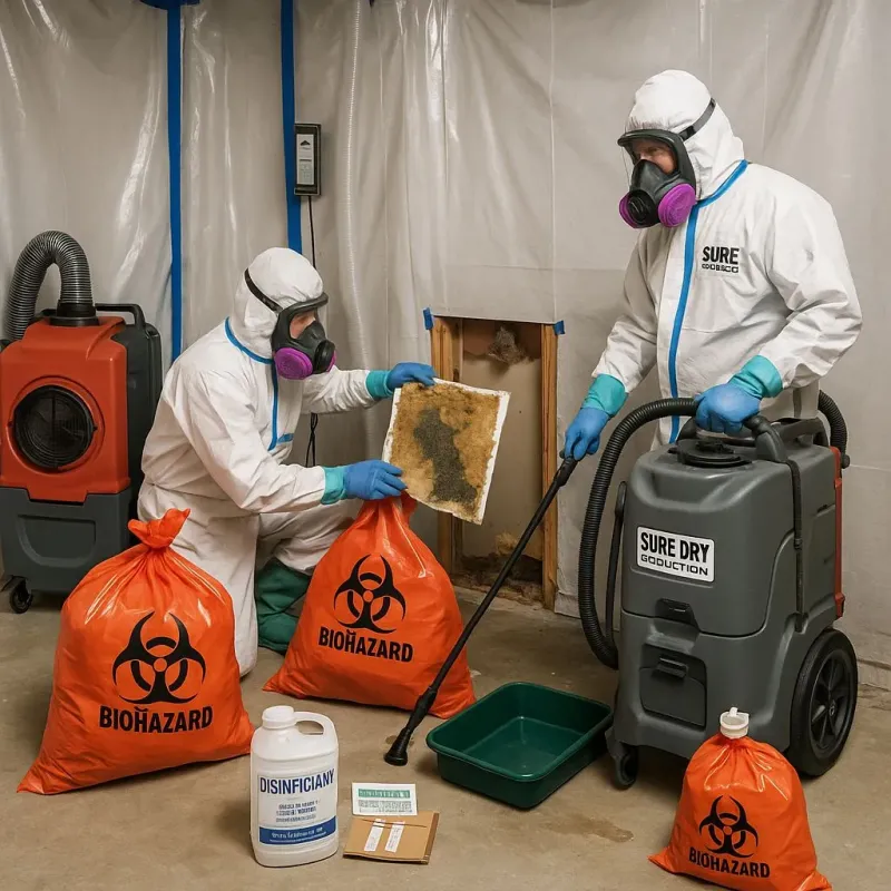 Contaminated Water Handling Protocols process in Morehead City, NC