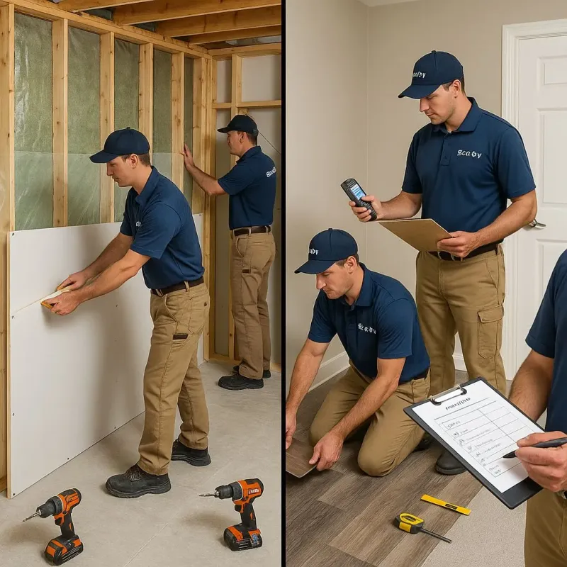 Repairs and Reconstruction process in Morehead City, NC