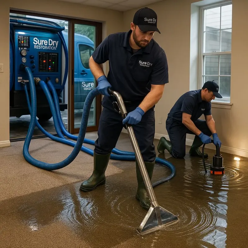 Water Extraction and Removal process in Morehead City, NC